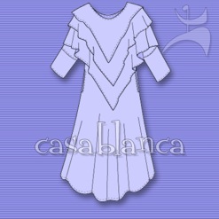CASABLANCA GYPSY DRESS