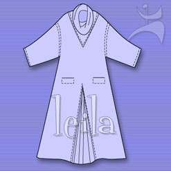 LEILA COZY CAFTAN DRESS