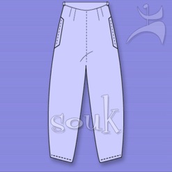 SOUK TAPERED-LEG PANTS